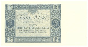 5 złotych 1930 - seria CU.