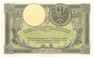 500 zloty 1919 - Serie S.A.
