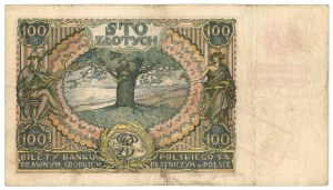 100 zlotých 1934 - séria C.D. - falošný dotlač