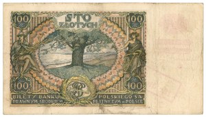 100 zloty 1934 - serie C.D. - ristampa falsa