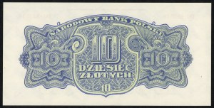 10 Zloty 1944 Gedenkausgabe von 1974 - Serie Dd