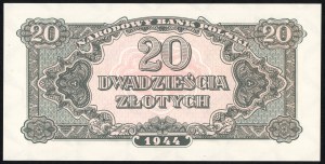 20-Zloty-Gedenkausgabe 1944 von 1979 - Serie Ak