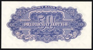 50 Zloty 1944 - Gedenkausgabe von 1979 - Serie At