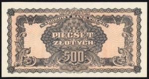 500 zlotých 1944 pamätná emisia 1974 - séria BH