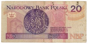 20 Zloty 1994 - Serie EC 0000901 - niedrige Nummerierung