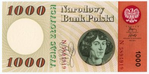 1 000 zloty 1965 - série N