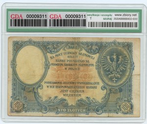 100 zloty 1919 - GDA 12