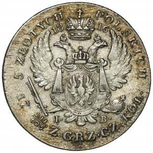 Kongresové království - Alexander I. - 5 zlatých 1816 (IB) Varšava