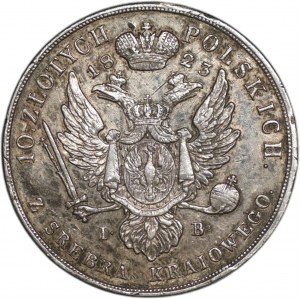 Polské království - Alexandr I. - 10 zlotých 1823 IB - RARE