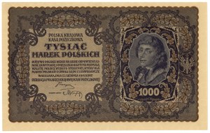 1,000 Polish marks 1919 - III Series AH