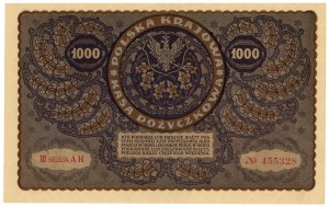 1.000 marchi polacchi 1919 - III Serie AH