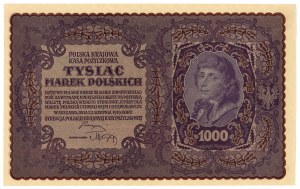 1,000 Polish marks 1919 - I Serja AO