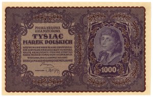 1.000 polnische Mark 1919 - I Serja AO