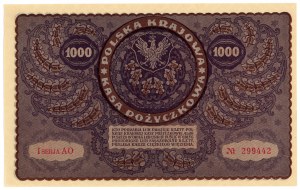 1.000 marchi polacchi 1919 - I Serja AO