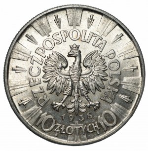 10 zloty 1938 - Józef Piłsudski