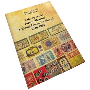 Konrad Waluś, Robert Gorzkowski - Katalog Losów Loterii Klasowej Krajowej Loterii Pieniężnej 1946-1991 - Poznań 2022