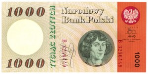 1.000 zloty 1965 - Serie B