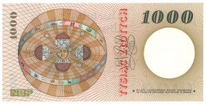 1 000 zlotys 1965 - série S