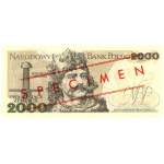 2.000 złotych 1977 - seria A 0000000 - No.0744 - WZÓR / SPECIMEN