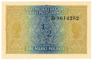 1/2 Polish mark 1916 - General series B
