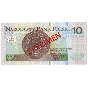 10 złotych 1994 - seria AA 0000000 - WZÓR / SPECIMEN - Nr 1058