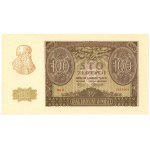 100 złotych 1940 - seria B - fałszerstwo ZWZ