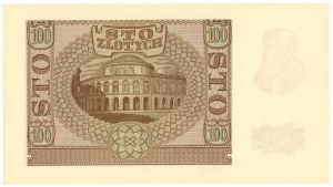 100 zloty 1940 - serie B - falsificazione ZWZ