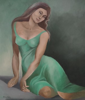 Renata Kulig-Radziszewska, Dziewczyna w zielonej sukience