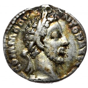 Empire romain, Commode, denier, Rome