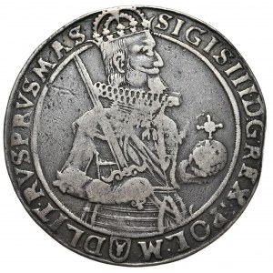 Sigismund III Vasa, Thaler Bydgoszcz 1631, Bydgoszcz, römische letzte Ziffer des Datums.