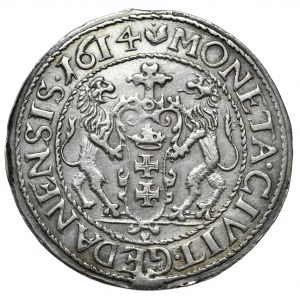 Zikmund III Vasa, ort 1614, Gdaňsk