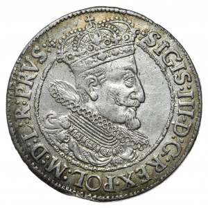 Sigismund III. Vasa, ort 1615, Danzig, neuerer Büstentyp