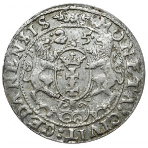 Sigismondo III Vasa, ort 1625, Danzica