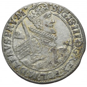 Sigismund III. Vasa, ort 1621, Bromberg, PRV:M