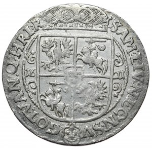 Sigismond III Vasa, ort 1621, Bydgoszcz, PRV:M, étoiles comme ponctuation au verso