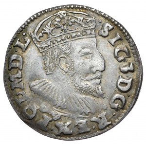 Zikmund III Vasa, Trojak 1595, Lublin, Vzácné