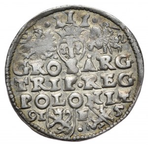 Sigismund III. Vasa, Trojak 1595, Lublin, Selten