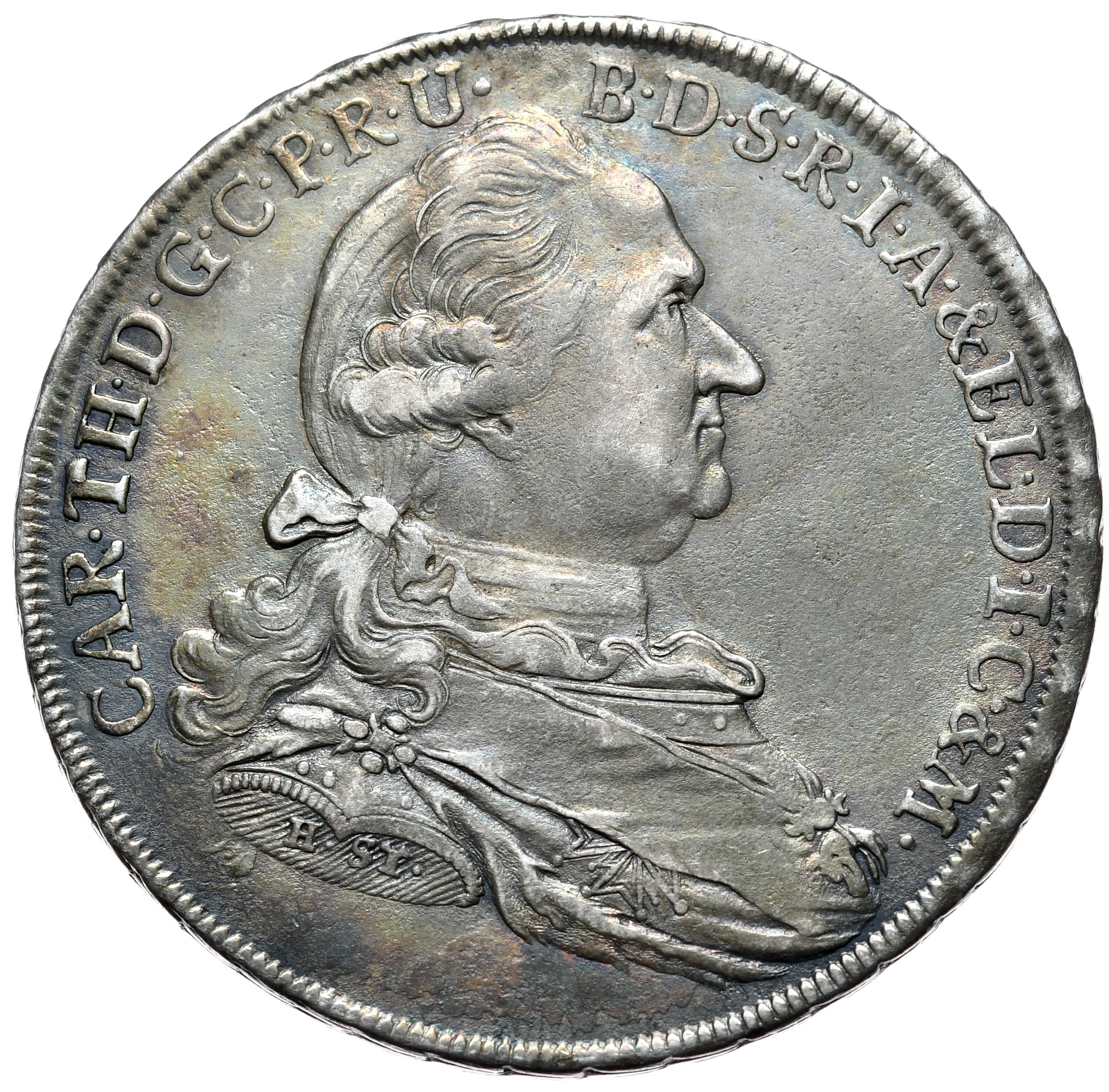 Niemcy, Bawaria, Karol II Teodor, talar 1778 - Aukcja internetowa ...
