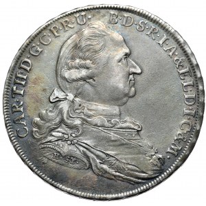 Allemagne, Bavière, Karl II Theodor, thaler 1778