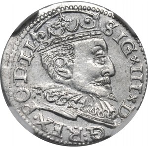 Zygmunt III Waza, trojak 1595, Ryga