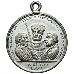 Niemcy, Medal 1830 - 300. rocznica wyznania augsburskiego