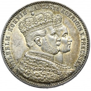 Germania, Prussia, tallero dell'incoronazione 1861, Berlino
