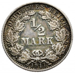 Niemcy, Medalik religijny z 1/2 marki 1911