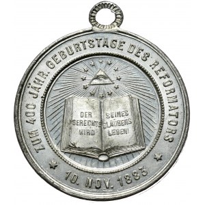 Niemcy, Medal na 400. rocznicę urodzin Marcina Lutra