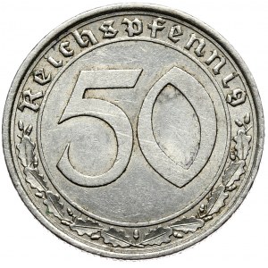 Niemcy, III Rzesza, 50 fenigów 1938 A, Berlin