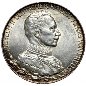Niemcy, Prusy, 2 marki 1913 A, Berlin, 25 lat rządów Wilhelma II