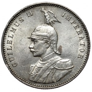 Germany, German East Africa, Wilhelm II, 1 rupee 1910 J, Hamburg