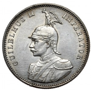 Niemcy, Niemiecka Afryka Wschodnia, Wilhelm II, 1 rupia 1890 A, Berlin