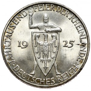 Niemcy, Republika Weimarska, 3 marki 1925 D, Monachium