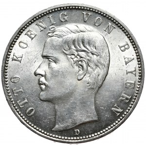 Germania, Baviera, 5 marchi 1903 D, Monaco di Baviera